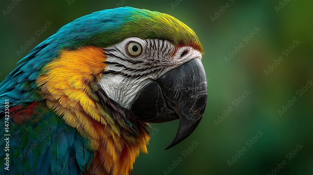 Obraz premium blue and yellow macaw