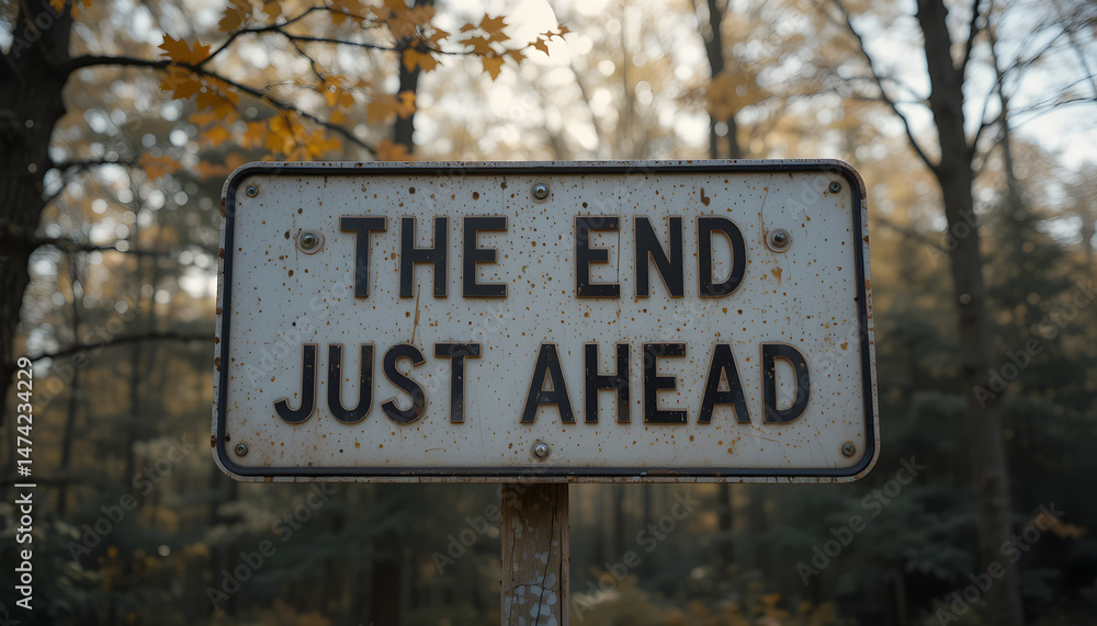 Fototapeta premium no trespassing sign