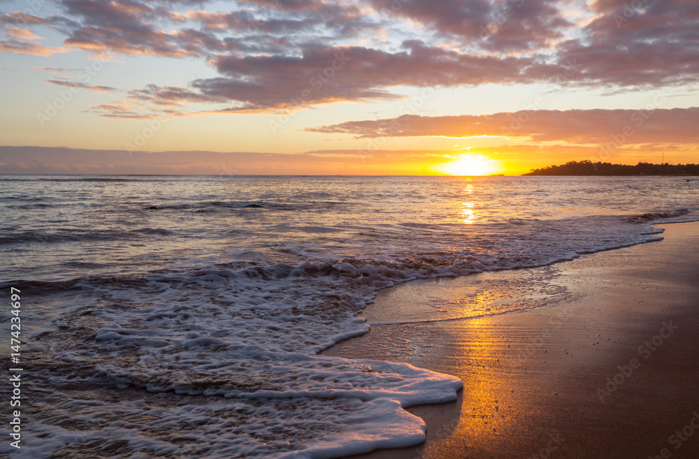 Obraz premium Sea sunset