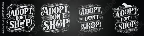 Whimsical Chalk Typography Blended with Jungle & Pet Illustrations