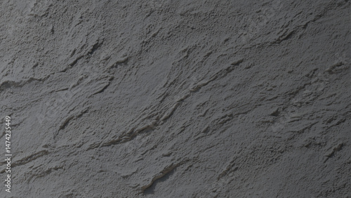 Cracked gray stucco wall. Scary dark wall, dark texture for background