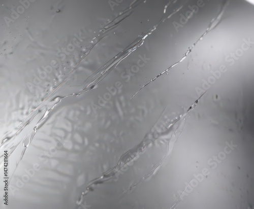 Sleek silver, subtle scratches, polished gleam,  abstract,  steel,  reflection