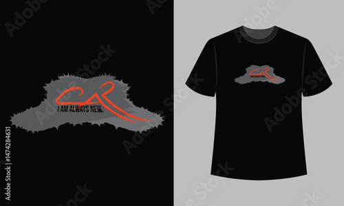 car text vector illustration t shirt design. t shirt design concept