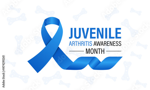 Juvenile Arthritis awareness month is july medical concept. Juvenile arthritis causes joint swelling, pain, and stiffness, making everyday activities difficult for affected children.