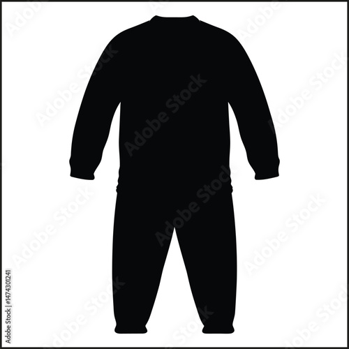 Pajamas Silhouette Clipart