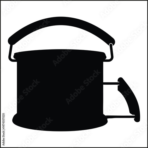Sifter Silhouette Clipart