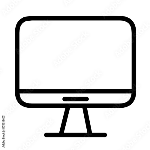 monitor icon design
