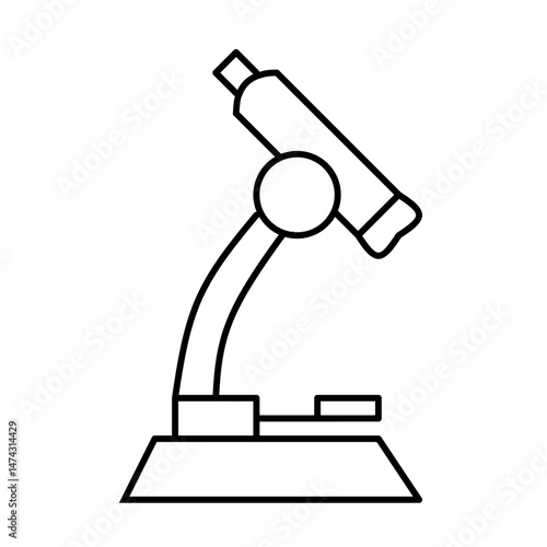 microscope icon design[