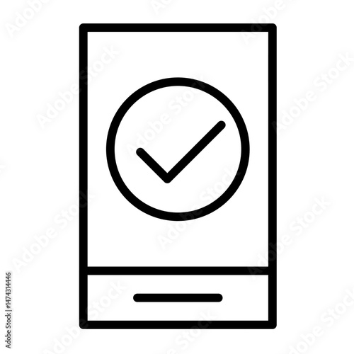 mobile phone icon design