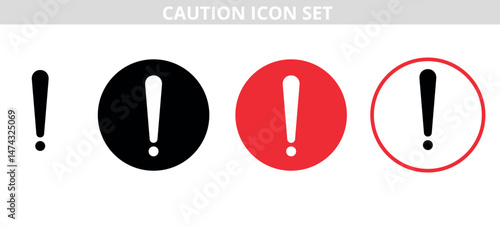 Caution, Danger Warning Caution Alarm, Danger Sign, Collection, Attention Vector Icon, Yellow Warning Icon, Black Error Symbol, Fatal Error Message, Flat Design, Transparent Background