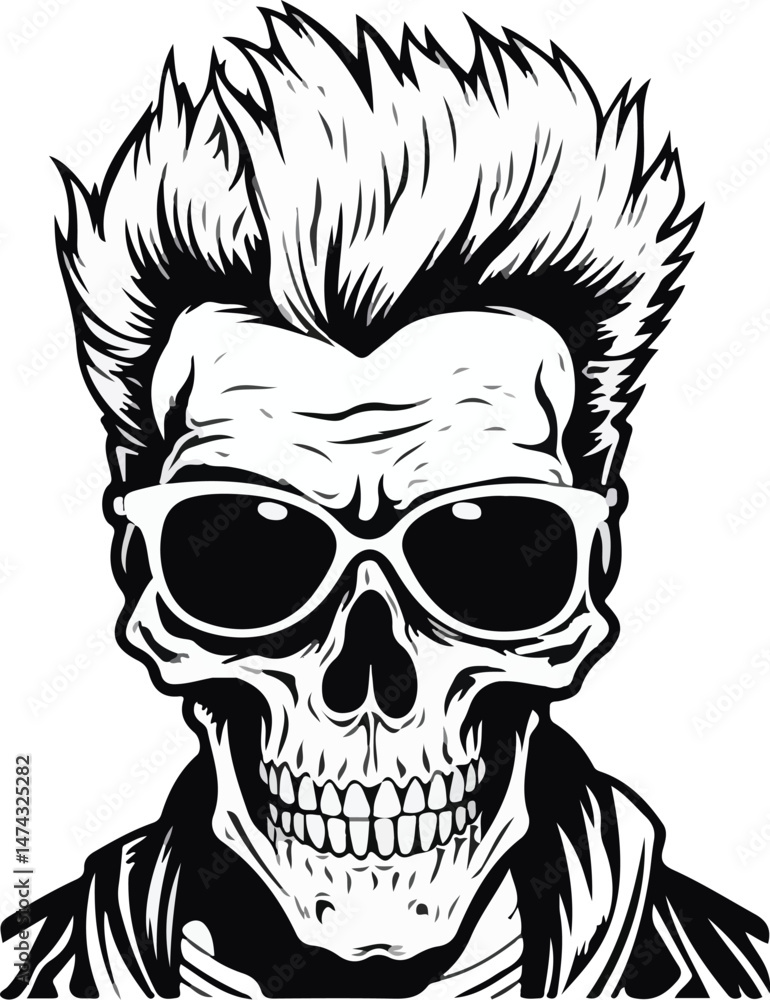 Obraz premium skull and crossbones