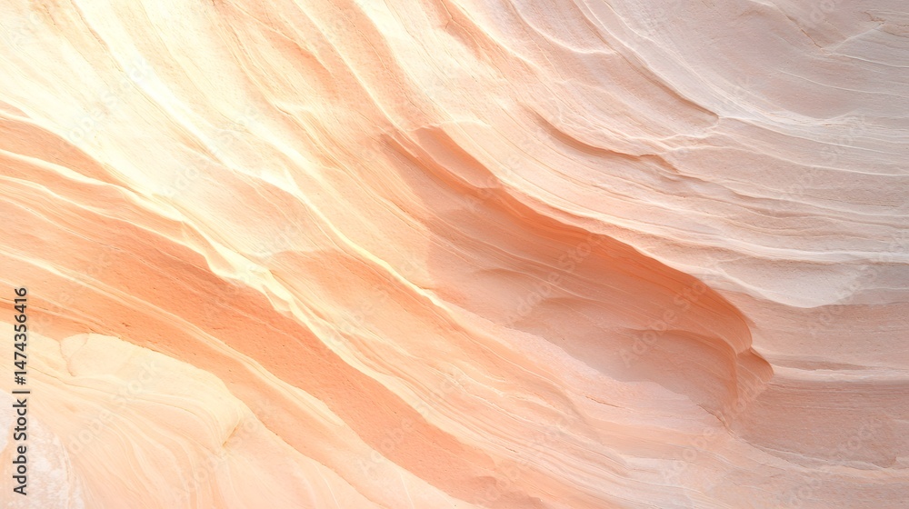 Soft Peach and Orange Stone Texture with Subtle Wave Pattern Soft Peach and Orange Stone Texture with Subtle Wave Pattern