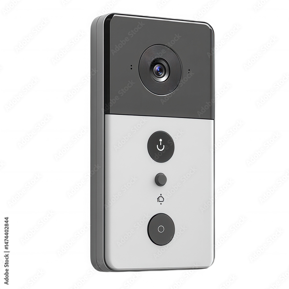 Buy wireless video doorbell camera for home security and surveillance system on transparent background Buy wireless video doorbell camera for home security and surveillance system on transparent background