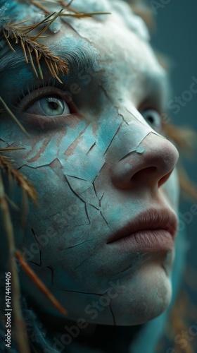 Frosted Winter Spirit with Pine 