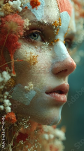 Spring Blossom Spirit with Painted 