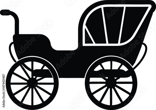 buggy vector icon.