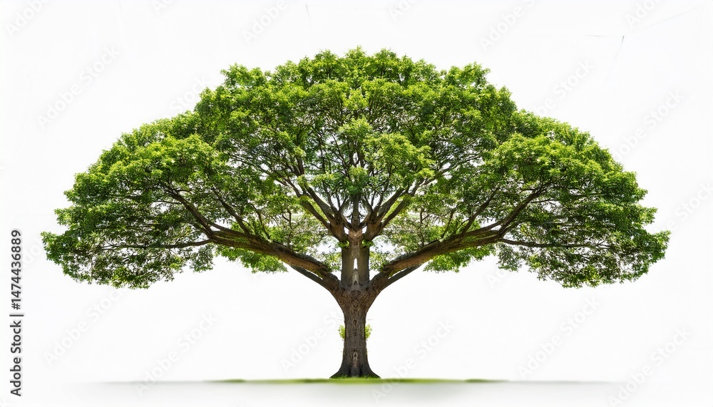 Obraz premium a tree isolate on a white background