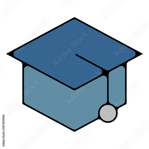 icone symbole pictogramme entreprise success diplome examen