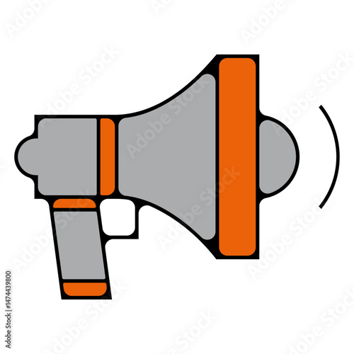 icone symbole pictogramme entreprise success megaphoe porte voie