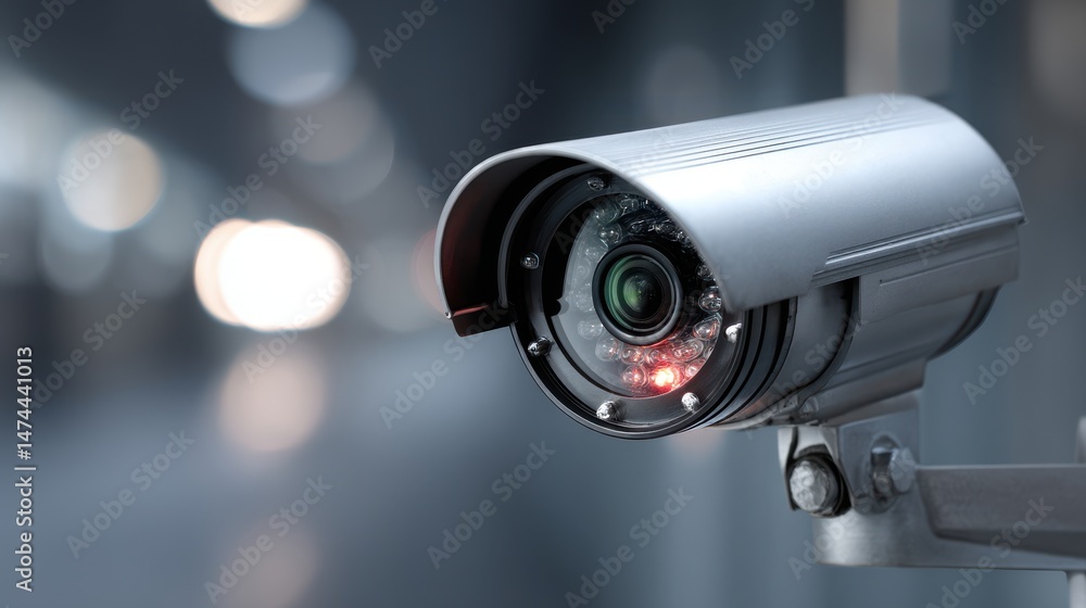 A stunning image of closeup of CCTV camera to represent security. A stunning image of closeup of CCTV camera to represent security.
