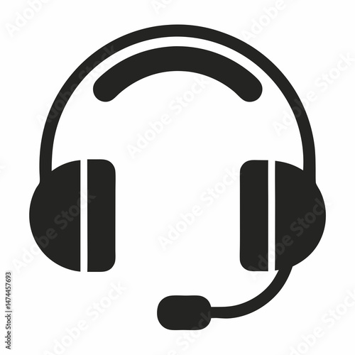 headphones icon vector illustration
