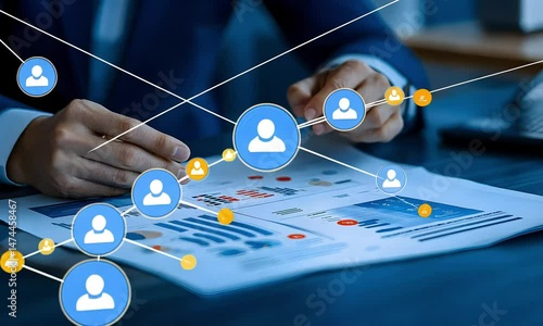 Visualizing Data Insights: An Interactive Look at Business Network Connectivity