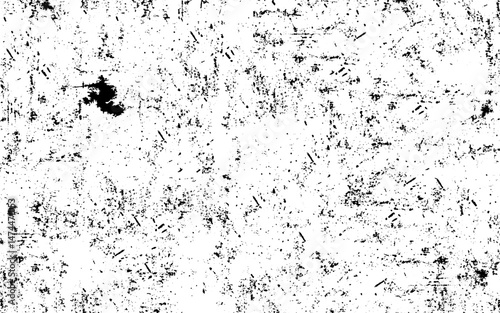 Black grainy texture isolated on white background. cosmic background wall background aquarelle painted spit on wall spray paint surface