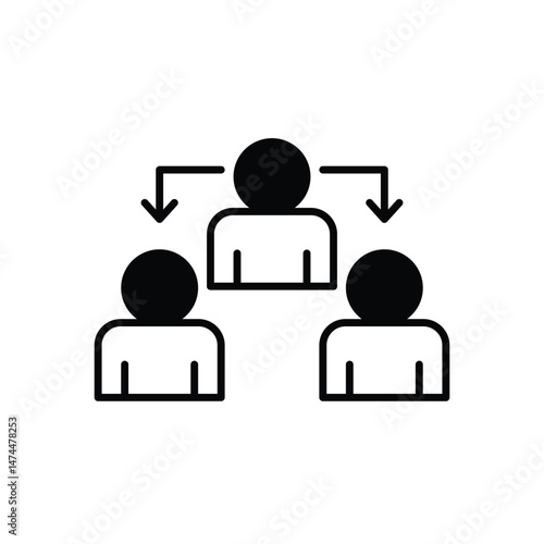 Delegates Vector icon