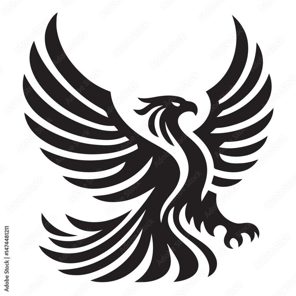 Obraz premium High Quality Eagle Silhouettes