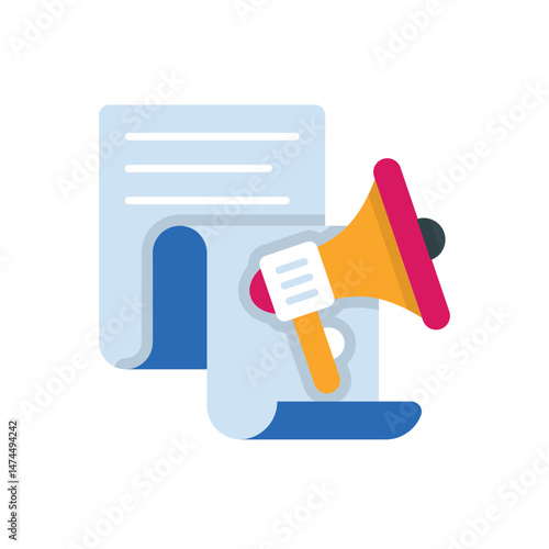 Election Manifesto Vector icon