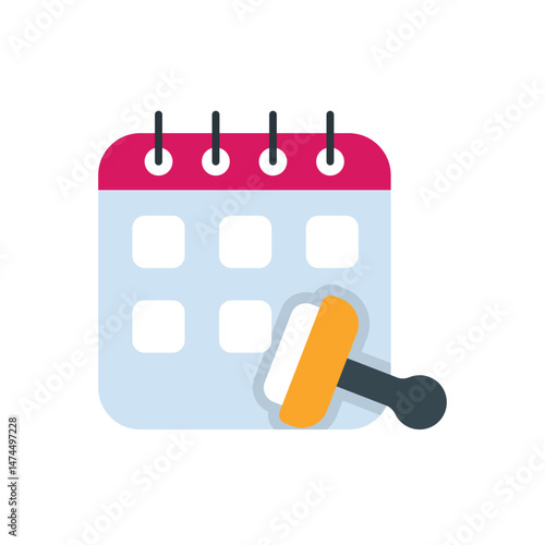 Election Date Vector icon