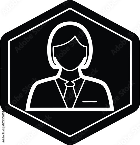 teacher vector icon.