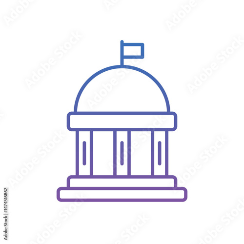 Congress Vector icon