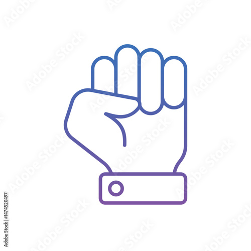 Opposition Vector icon