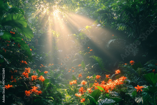 Wallpaper Mural Natural flowers background Torontodigital.ca