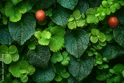 Wallpaper Mural Natural leave background Torontodigital.ca