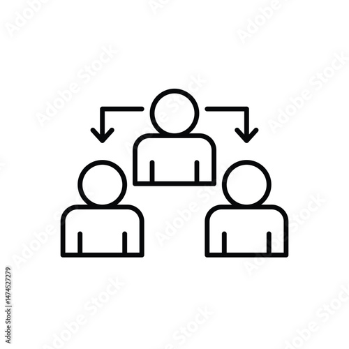 Delegates Vector icon