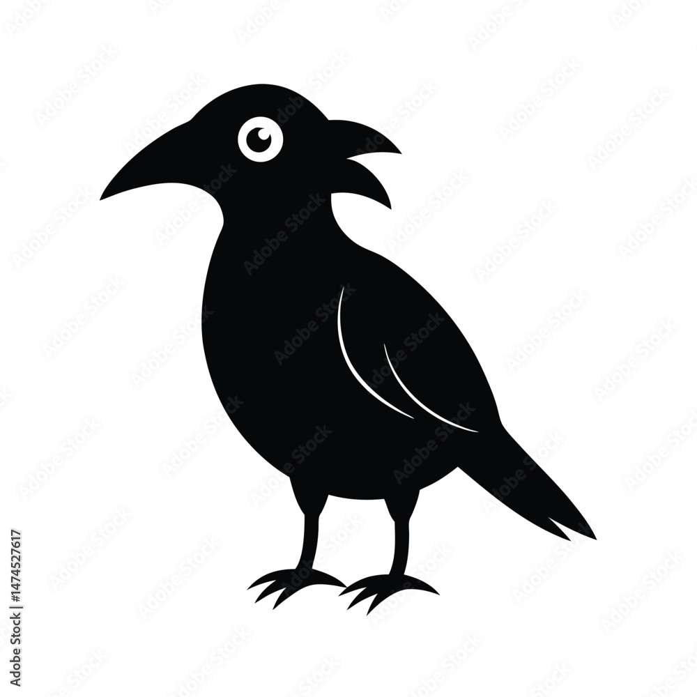 Fototapeta premium vector illustration of a bird