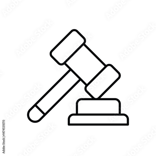 Electoral Law Vector icon
