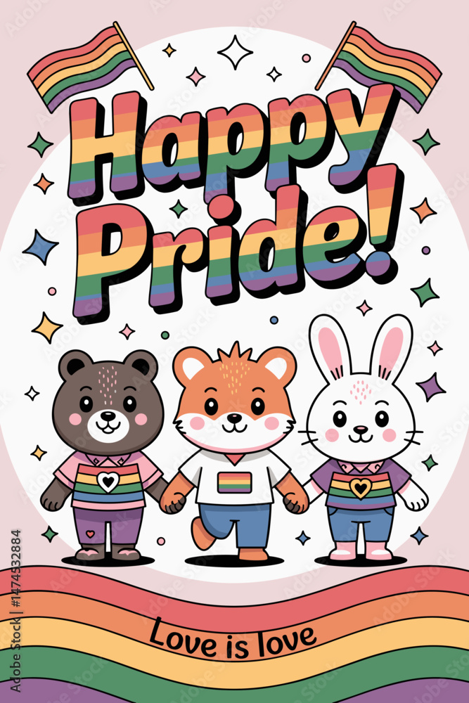 Fototapeta premium pride month flag, happy pride month, gay pride month, lgbt, happy pride, pride flag, month flag, pride flag, flag pride, gay, national pride day, american pride month, pride flag with blank space, rai