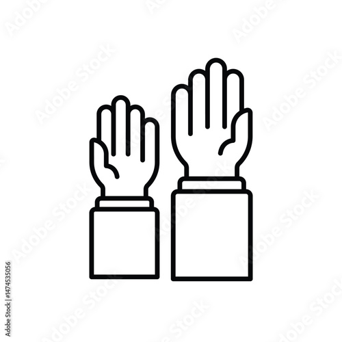 Democracy Vector icon