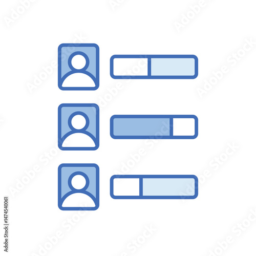 Vote Counting Vector icon