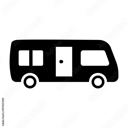 2246-Caravan glyph icon