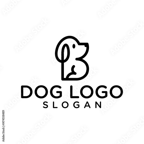 logo dog pet shop