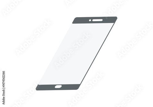 smart phone isolated on white