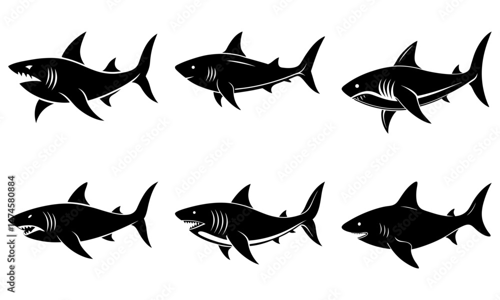 Collection of various black silhouette designs in bundle eighteen for creative design projects Collection of various black silhouette designs in bundle eighteen for creative design projects
