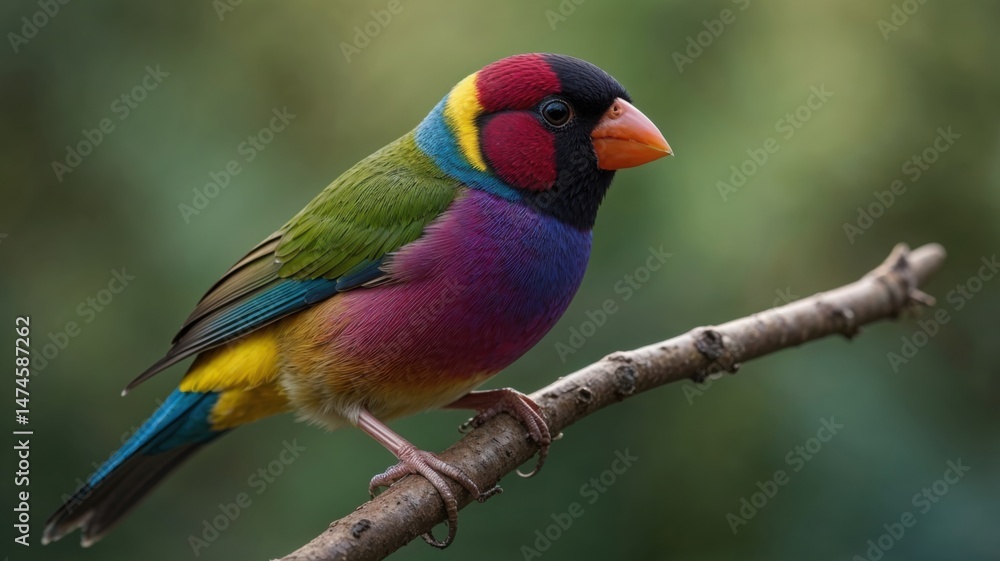 Obraz premium Gouldian Finch 