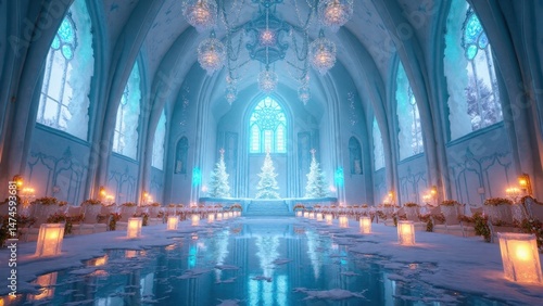 Crystalline Ice Palace Christmas Ball