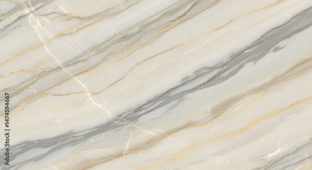 Obraz premium Elegant Beige and Gray Marble Texture: A Luxurious Background