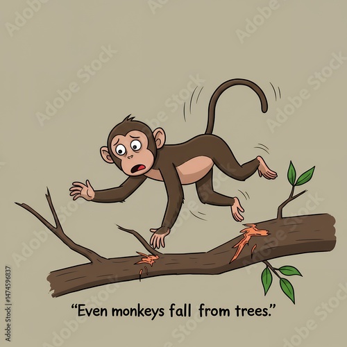 Even Monkeys Fall from Trees